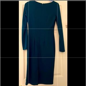 Dark Green Dress Long Sleeve